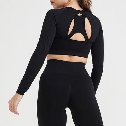High-Stretch Backless Activewear Set