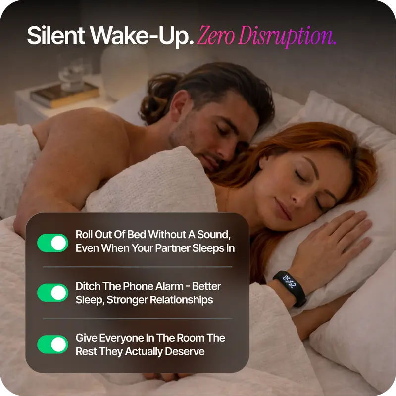⏰ Onyx Silent Vibration Alarm Clock Smart Fitness Tracker
