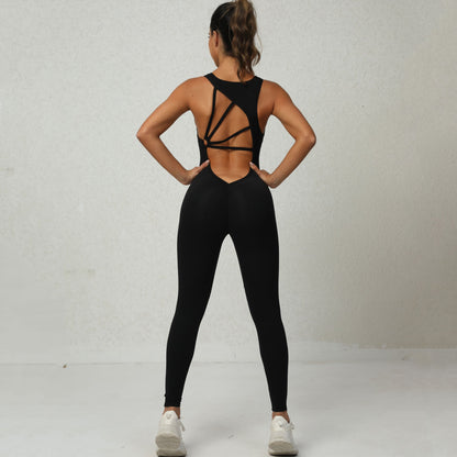 Female Hollow Out Jumpsuits