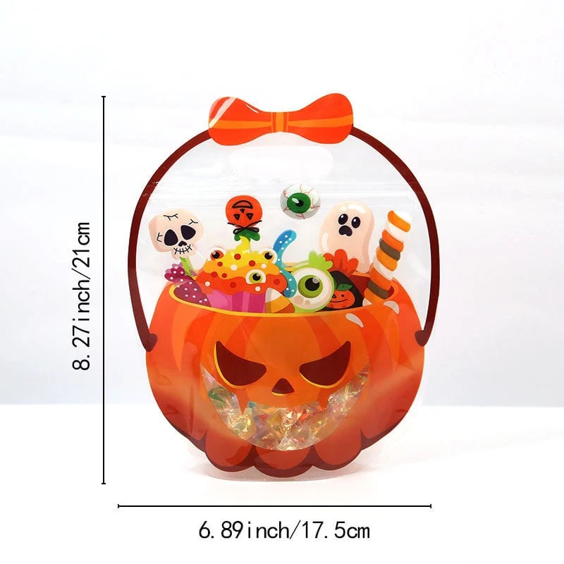 🎃 2026 Halloween Early Deal! 🎉Halloween Goodie Bags 🧡 Pumpkin & Cauldron Treat Bags