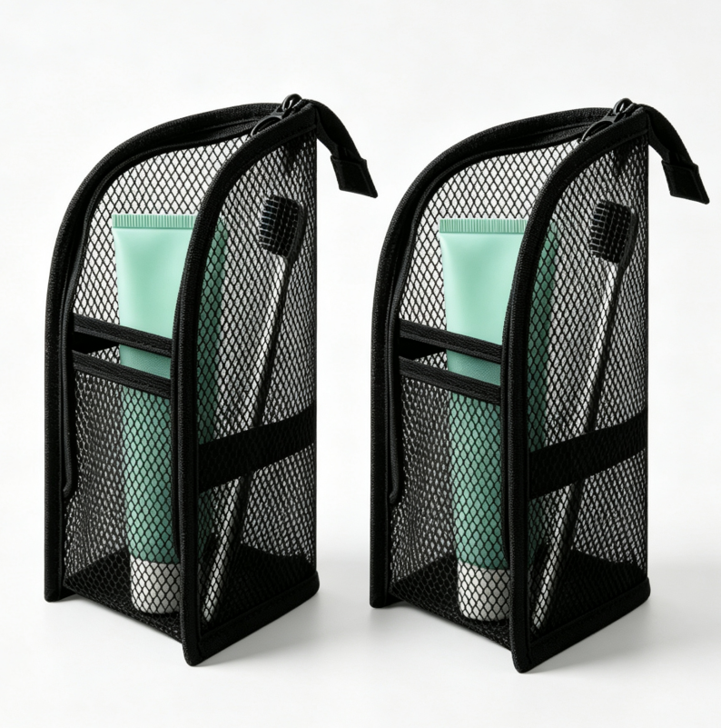 💞Buy1 Free1 🧳🧼 Portable Lightweight Travel Toiletry Bag Eva Waterproof Travel Toiletry Bag