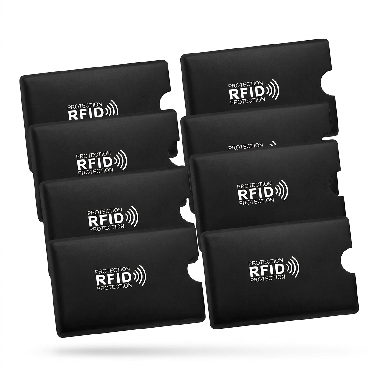 💳8 Pack RFID Blocking Anti Theft Card Sleeves RFID Blocking Card Sleeves