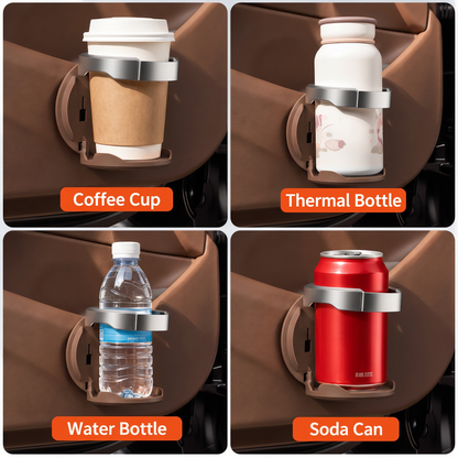 🚗Universal Foldable Car Cup Holder – Space-Saving Drink & Bottle Holder