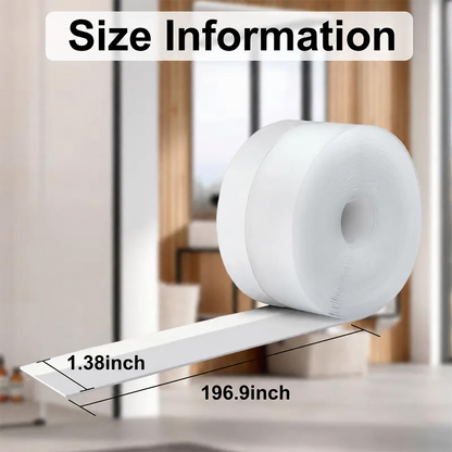 ✨16.4Ft Door Weather Stripping | Adhesive Draft Stopper Seal Strip for Doors, Windows & Shower Doors