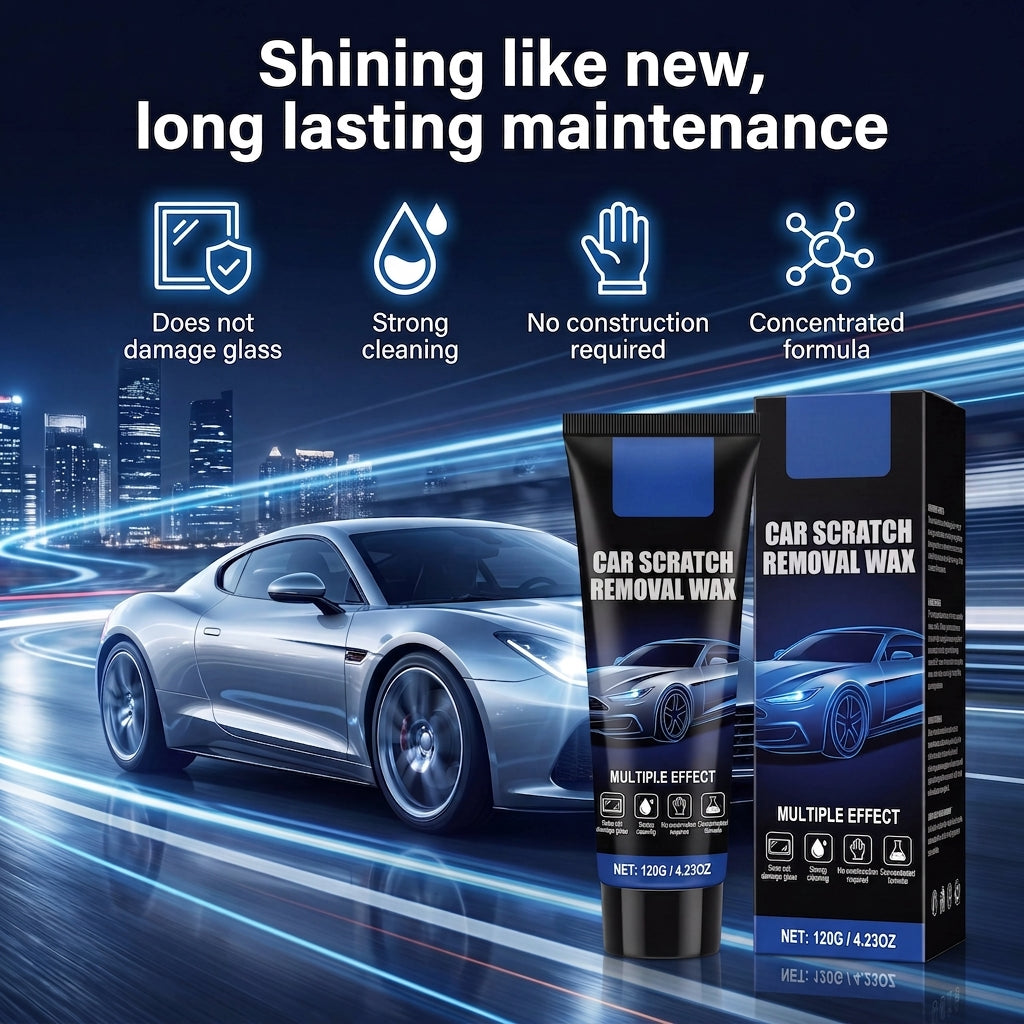 🔥Last Day Sale 50%🔥Car Scratch Repair Paste Quick Drying & Invisible Finish 🔧