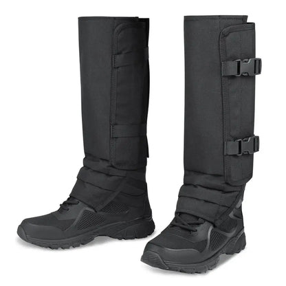 🔥Universal Adjustable Outdoor Snake Protection Leg Gloves🔥 Durable and abrasion-resistant fabric, suitable for hunting and hiking protective gear