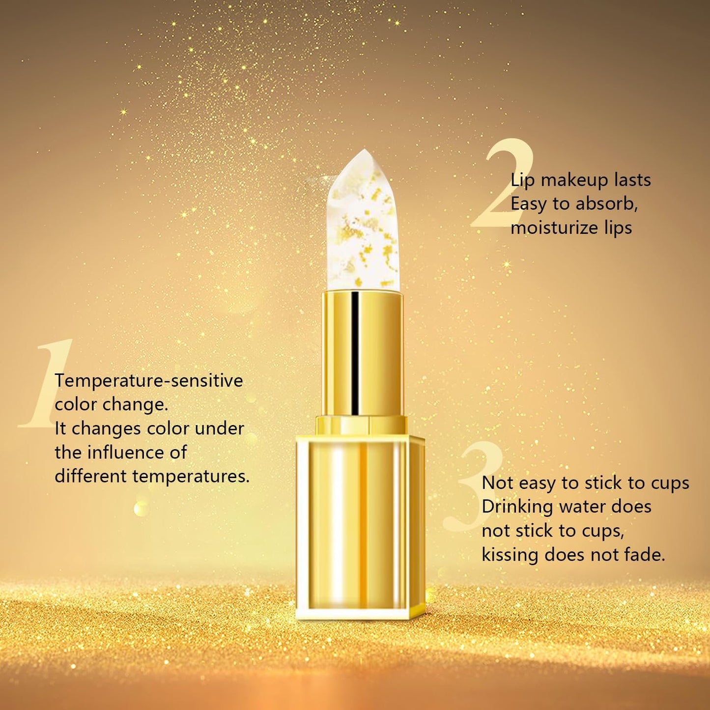 ✨Buy 1 Get 1 Free✨Transferproof Color-Changing Lipstick💄CrystalClear Color Alchemy 💋 Auto-Tints on Contact!