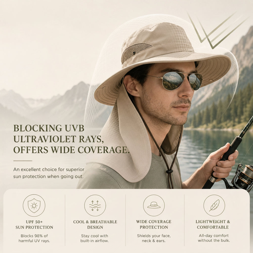 ✨50% OFF 🧢 360 ° All-round Sun Protection Adventure Hat