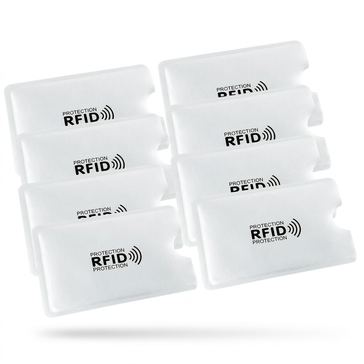 💳8 Pack RFID Blocking Anti Theft Card Sleeves RFID Blocking Card Sleeves