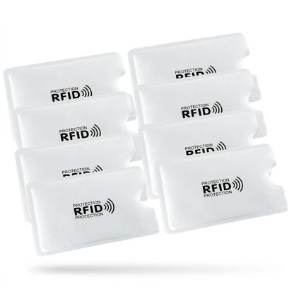 💳8 Pack RFID Blocking Anti Theft Card Sleeves RFID Blocking Card Sleeves