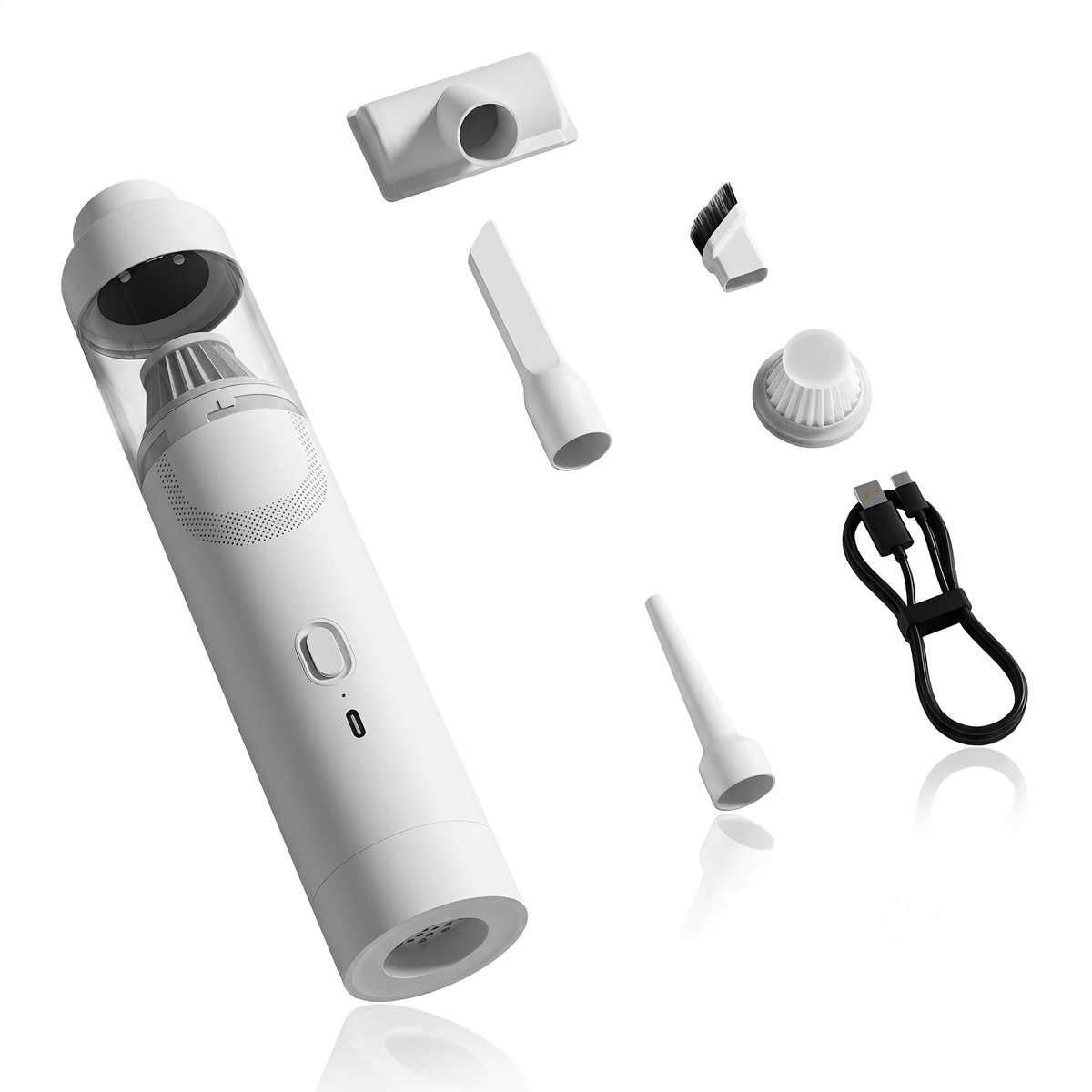 ✨4-in-1 Mini Car Portable Cordless Handheld Vacuum Cleaner