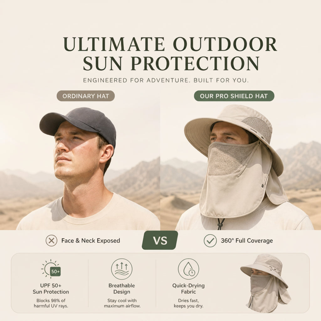 ✨50% OFF 🧢 360 ° All-round Sun Protection Adventure Hat
