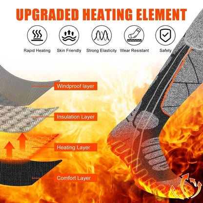🥳 Enjoy 50% off now! 🥳 A massive hit for 2026—over 50,000 pairs sold! 🔥🧦 Rechargeable heated socks—featuring carbon-fiber rapid-heating technology, they’re the perfect choice for skiing, hiking, and staying warm all winter long! 🛡️✅