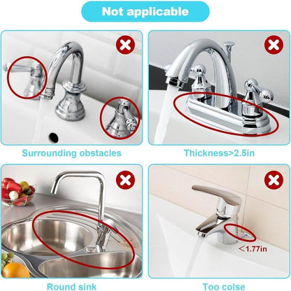 🔥 BUY 3 GET 2 FREE💧Silicone Sink Faucet Draining Mat