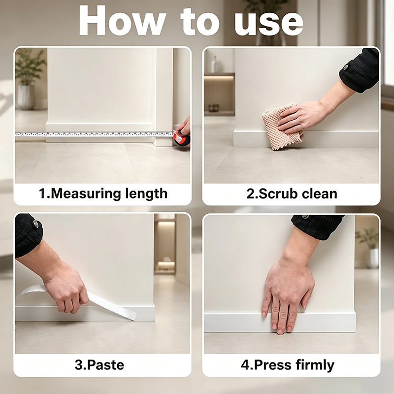 🚪 Self-adhesive door sealing and draft-proofing strip