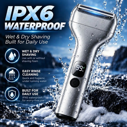 🪒 First 50 customers enjoy 50% off! 🔥 Rechargeable reciprocating electric shaver for men