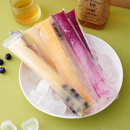 🔥Buy 1 Get 1 Free🔥DIY Zip-Seal Ice Pop Bags for Healthy Homemade Treats