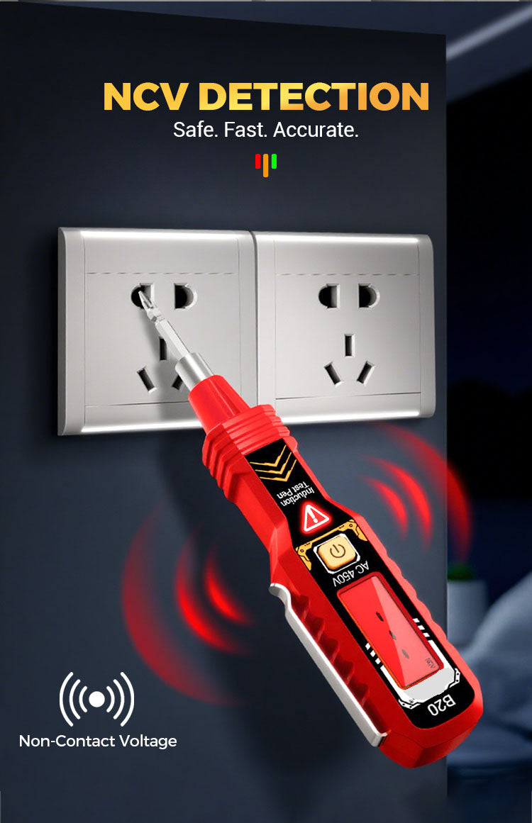 🔥2026 Hot sale🔥Non-Contact Voltage Tester with LCD Display