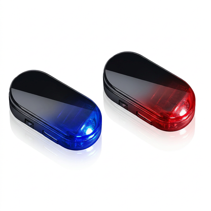 🔥BUY 1 GET 1 FREE🚗Solar Powered Fake Car Alarm Light Auto LED Security Warning Flashing Light