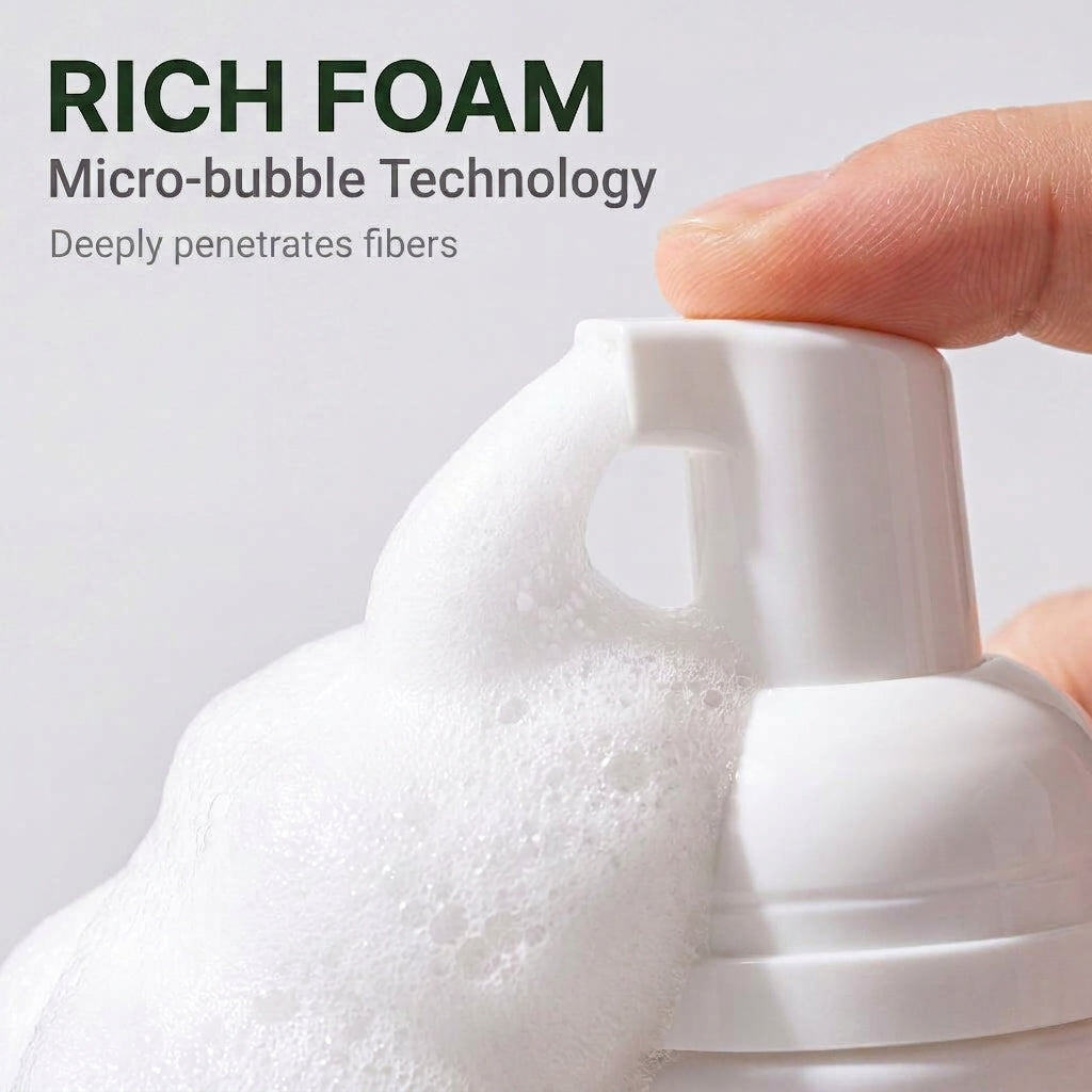 ⏳🔥LIMITED-TIME 50% OFF! ⏰Buy 1 Get 1 Free！Scented Foam Cleaner - Lemon Scent, Multi-purpose Gentle Stain Remover for Home, Kitchen, and Bathroom