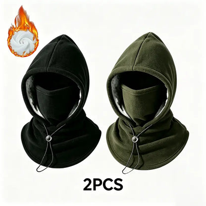 🔥Buy 1 Get 1 Free🔥2-in-1 Flannel Mask & Hat | Windproof Thermal Neck Visor Hat for Cycling 🚴