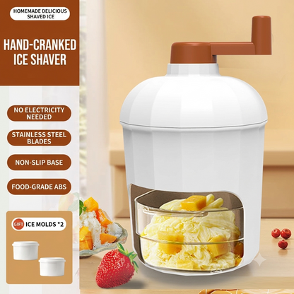 🔥Limited-time 50% off 🔥Manual ice shaver and ice molds