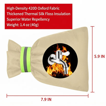 🔥HOT SALE✨Buy 1 Get 1 Free❄️ Outdoor Faucet Cover | Winter Freeze Protection Insulated Spigot Protector