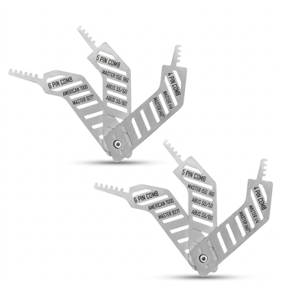 🔒 COMB Lock Picks Multifunctional Portable Tool