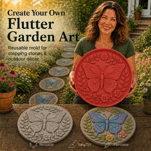 ⏳Limited to the first 50 customers ✨Buy 2 Get 1 Free🌻 Reusable Garden Art Molds