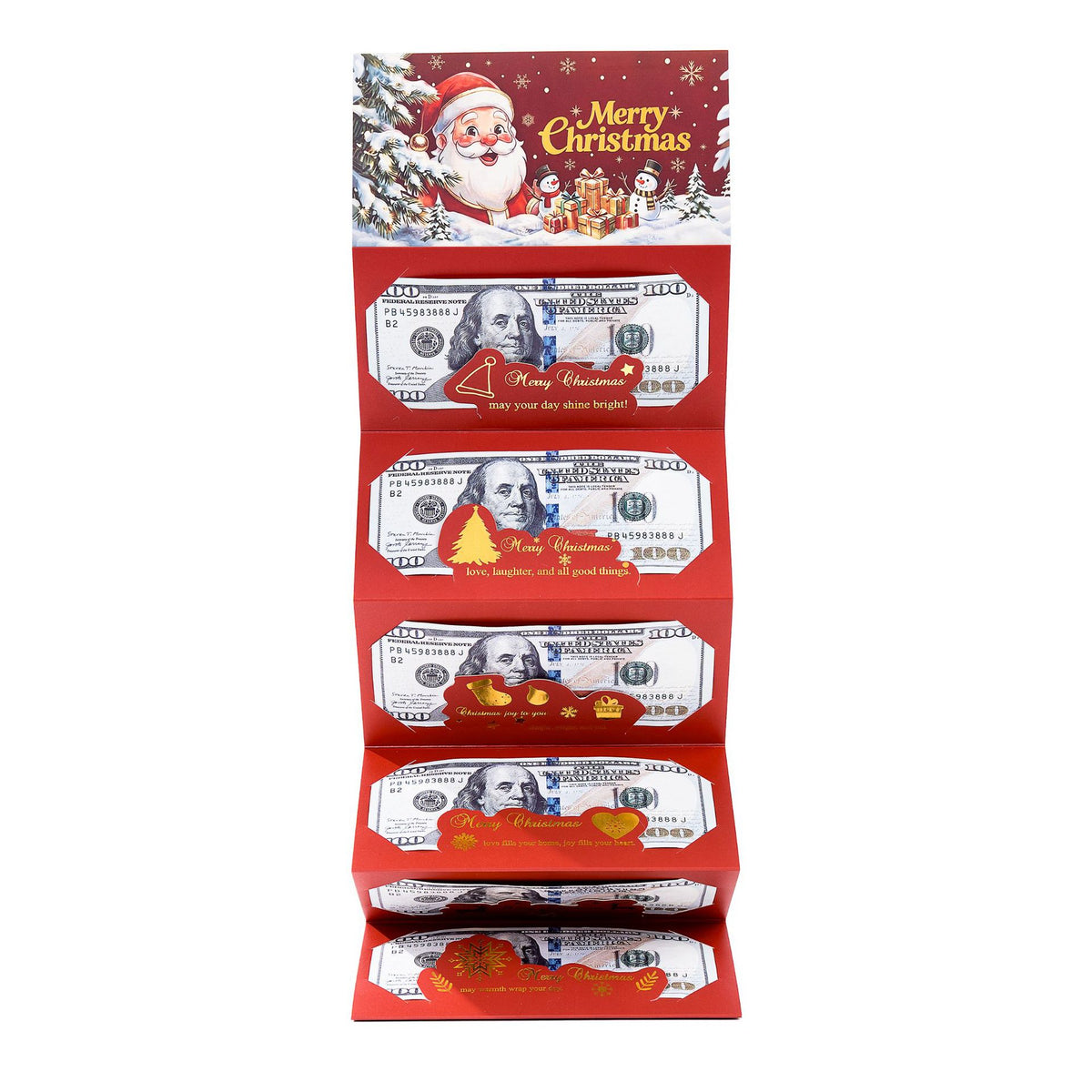 🎁🔥 Christmas Special: Half-price offer for the first 50 customers ✉️ Christmas Cash Gift Envelopes (4 pcs) 🎅🎄