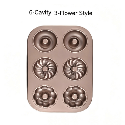 🍰🧁Multi-Cavity Non-Stick Mini Bundt Cake Pan