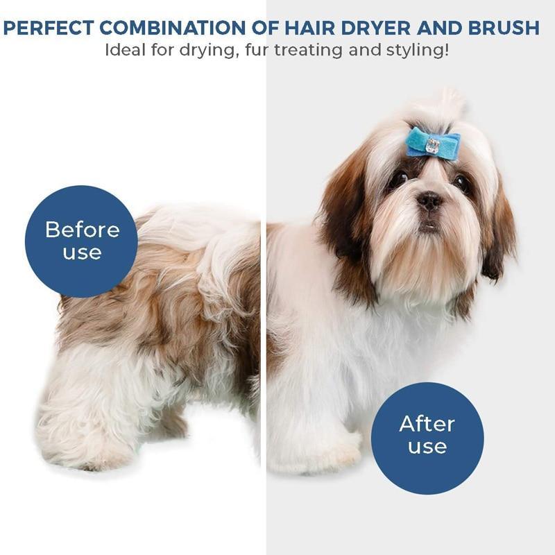🔥🔥LIMITED-TIME 50% OFF! 🐾2-in-1 Pet Dryer Brush-Blow dryer + styling