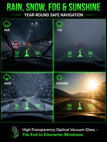 🚗50% off for a limited time! Smart car HUD "co-pilot": clear guidance, suitable for various models