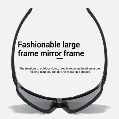 ✨ 50%off ✨ New Arrival: Photochromic UV-Protective Sports Sunglasses - Windproof & Sand-Resistant Cycling & Hiking Eyewear