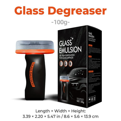 ✨️TODAY ONLY⚡Buy One Get One Free🔥🚗 Handheld Car Glass Oil Film Remover – Remove Stubborn Windshield Stains Easily