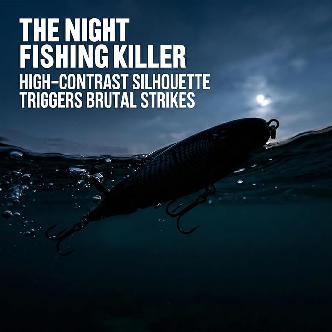 🥳2026 HOT SALE🦈 Elite Surface Predator: Multi-Jointed 360° Rotating Tail Lure
