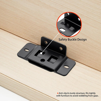 🏆Limited Time Sale 50% OFF ⏰2-in-1 iron clip - corner bracket shelf support cabinet corner bracket