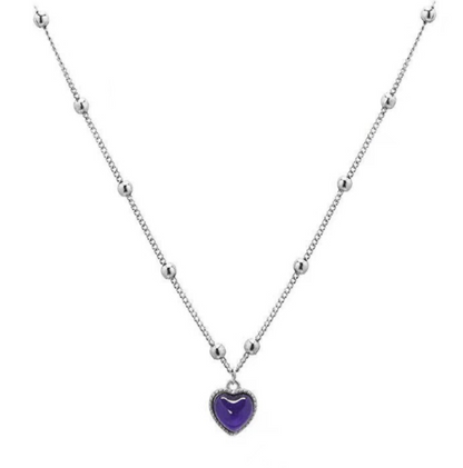 ❤️Temperature-Sensitive Color-Changing Heart Necklace for Women