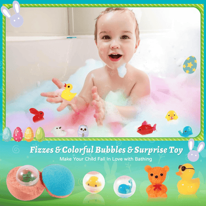 💥50%OFF🛁 Natural Bath Bombs for Kids with Mega Bubbles & Surprise Inside✨
