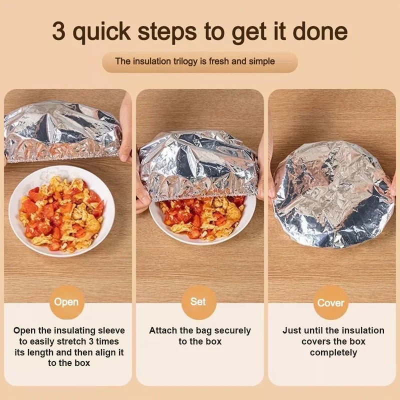 🍝First 50 customers enjoy 50% off🔥 🔥 Buy 1 Free 1 🏠Repeatable Aluminum Foil Insulation Cover