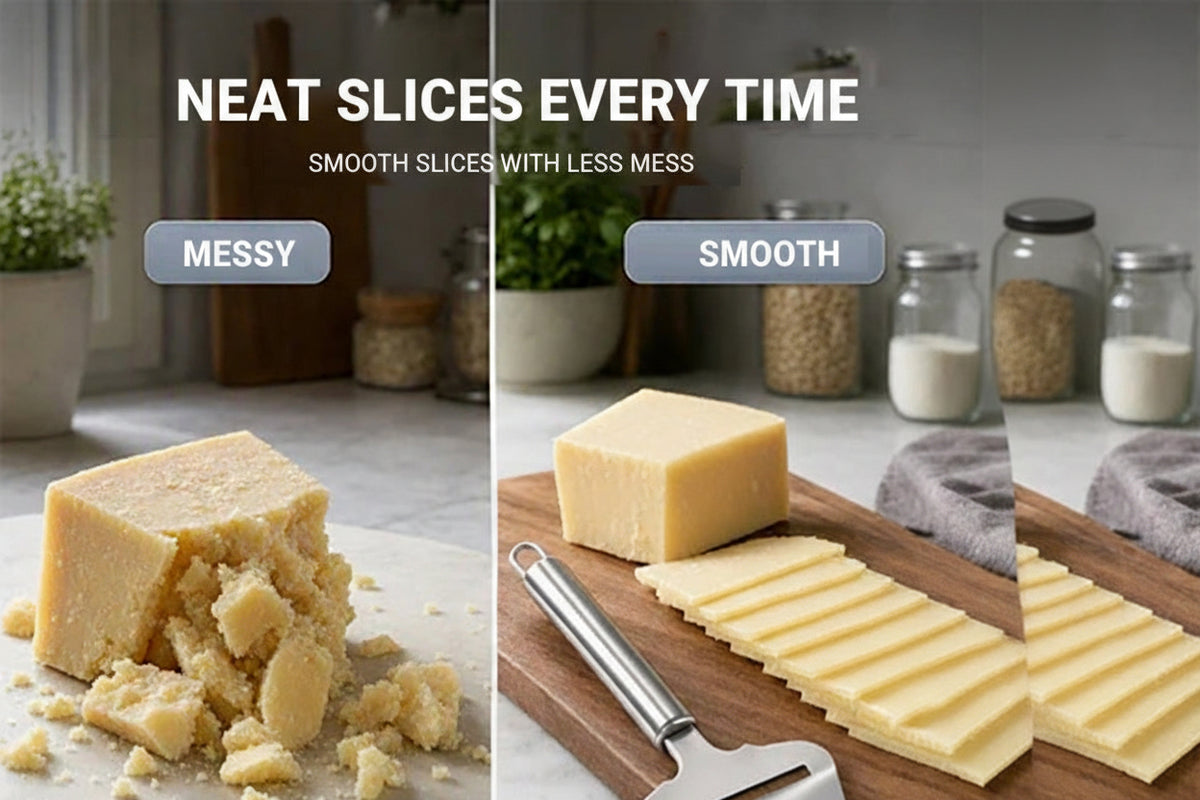 🔥 Half-price offer for the first 50 customers 🔥High-Quality Stainless Steel Cheese Slicer
