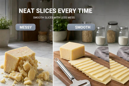 🔥 Half-price offer for the first 50 customers 🔥High-Quality Stainless Steel Cheese Slicer