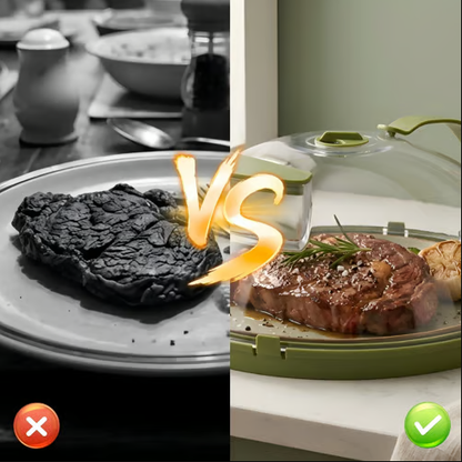 🧑‍🍳Upgraded version🌟Microwave Splash-Proof Food Cover