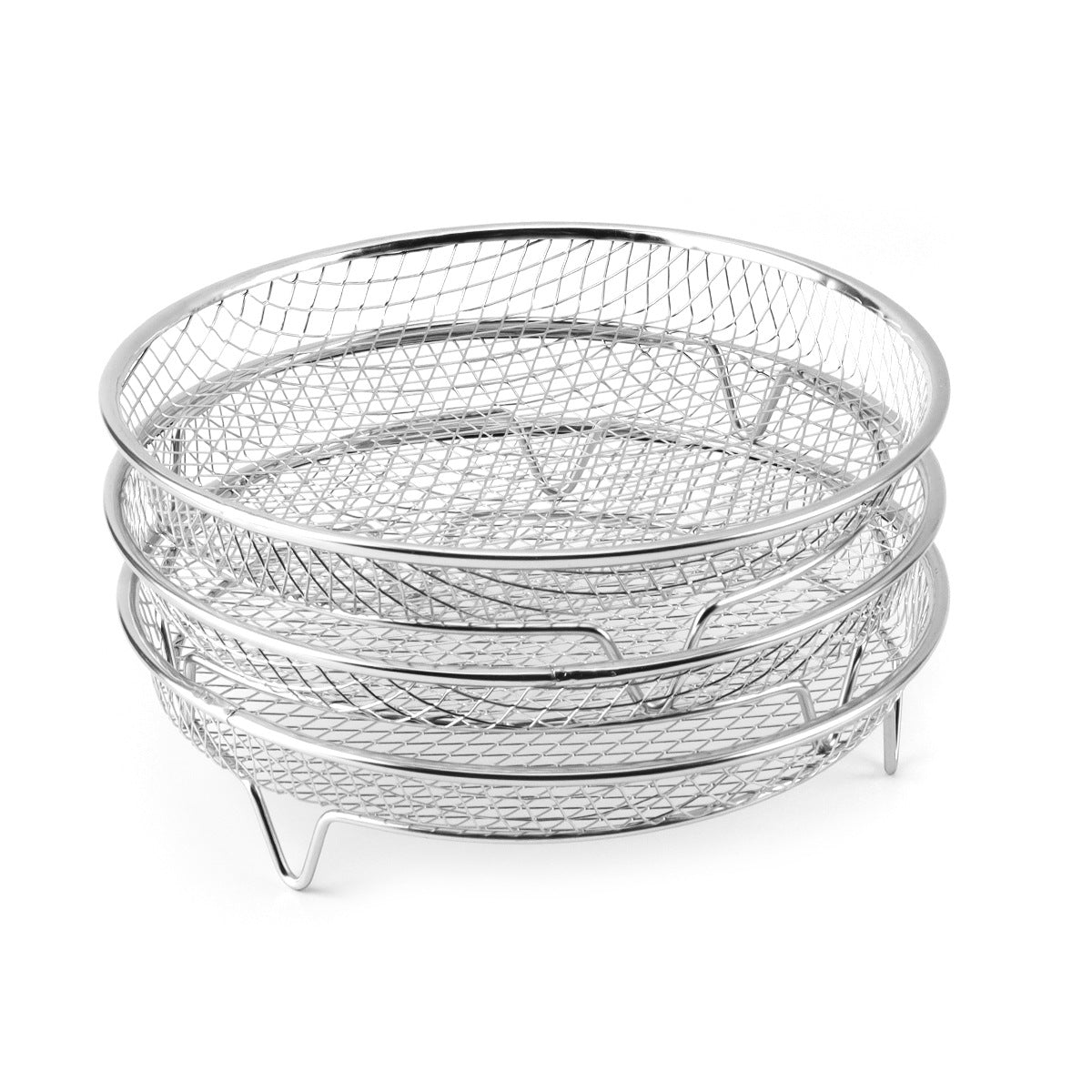 🔥 Half-price offer for the first 50 customers 🔥 Stackable stainless steel air fryer rack