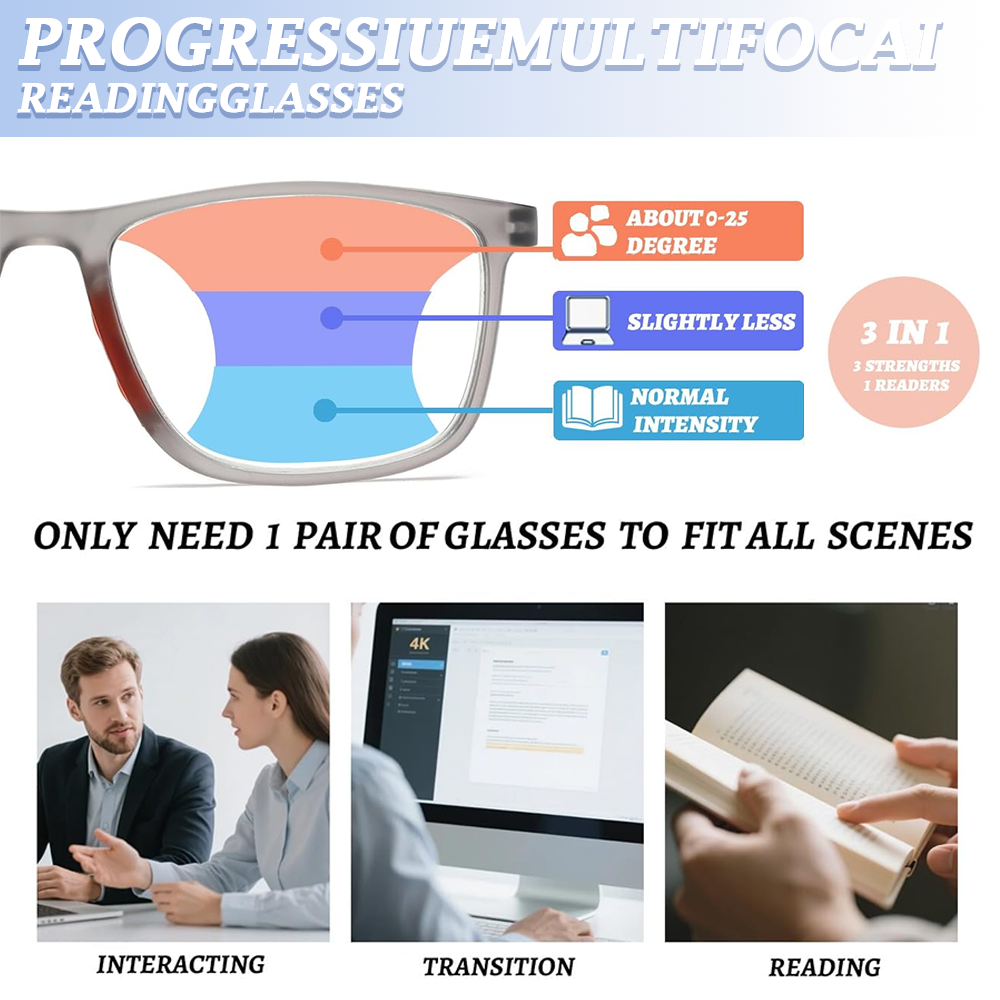 👓Latest upgraded model 🔥 Autofocus + multifocal glasses