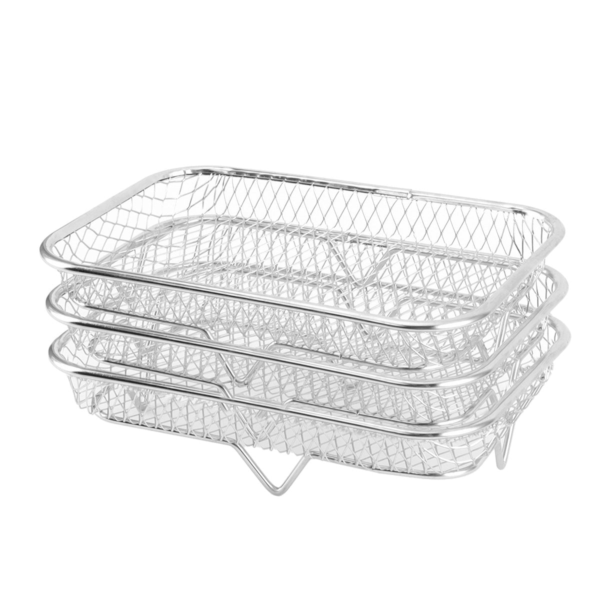 🔥 Half-price offer for the first 50 customers 🔥 Stackable stainless steel air fryer rack