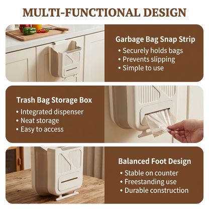 🔥50%OFF🔥Space-Saving Collapsible Waste Bin