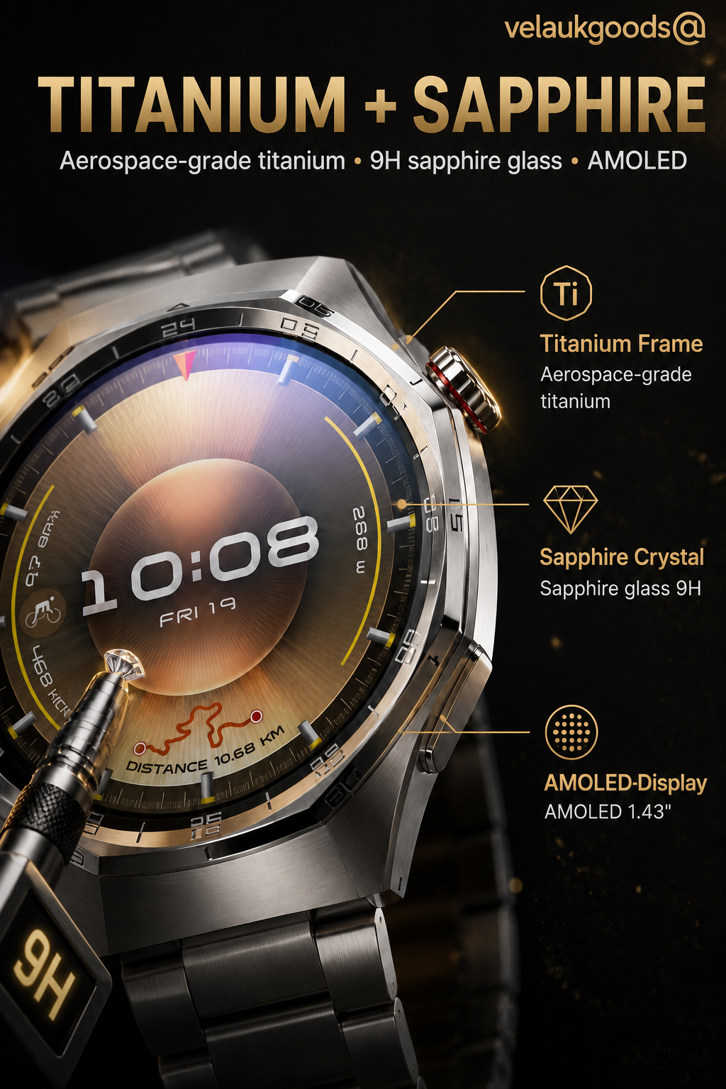 GT6pro Bluetooth Call Smartwatch – Bestseller