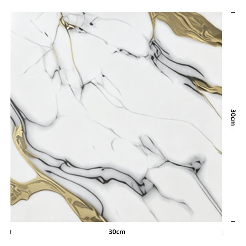 ⚡ 50% OFF🔪🏠 Self-Adhesive Marble Wall Panel – Waterproof & Scratch Resistant