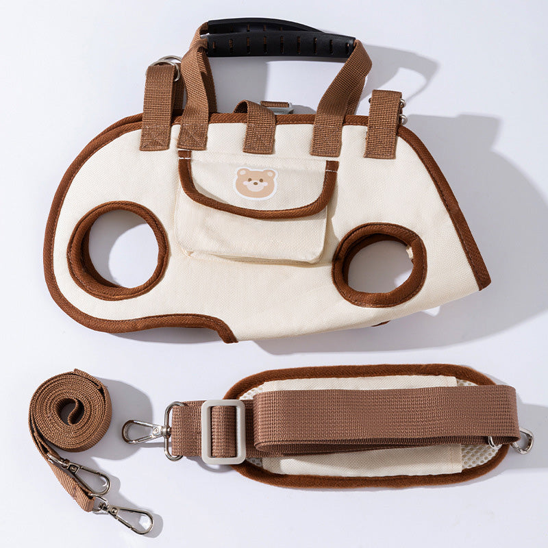 🔥2026 HOT SALE🔥Double-shoulder and hand-held pet leash backpack